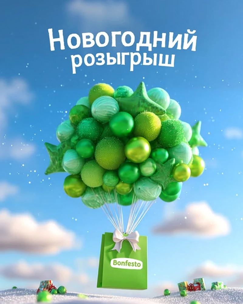 Новогодний розыгрыш от Bonfesto